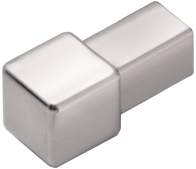 Squareline Innen- und Aussenecke Silber hochglanzpoliert 