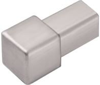 Squareline Innen- und Aussenecke Silber Natur 