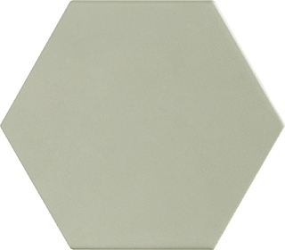 Edimax Sechseck Honey Emerald 16x14cm 