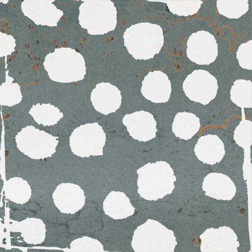 ABK Ceramiche Poetry Decor Pois Paint Verdigris 20x20 