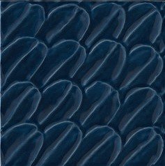 Ragno Sol Struttura Piuma 3D Blu 15x15cm 