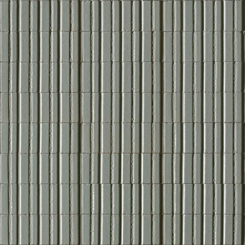 Ragno Dekorfliese Glacé Struttura 3D Rayé Avio Glossy 7,5x20 cm 