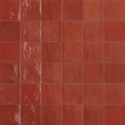 Ragno Wandfliese Mélange Bordeaux Glossy 10x10 cm 