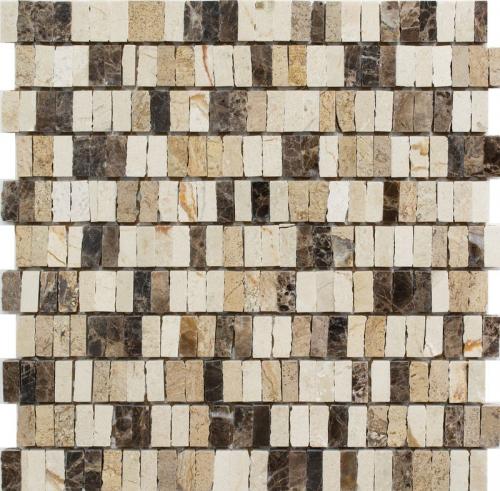 Mosaik Naturstein Castano Cream 30x30cm 