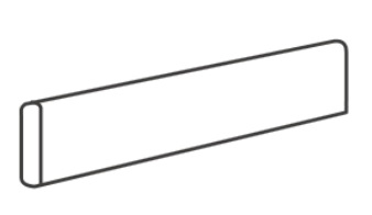 Castelvetro Woodland Sockelfliese Almond 4,6x80cm 