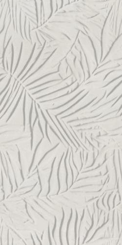 Rondine Ludo Decor Avorio Struttura Felce 3D Wandfliese 60x120cm rektifiziert 