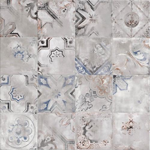 ABK Ceramiche Play Re-Used Mix Grey 20x20cm 