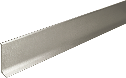 Dural Sockelleisten Construct Metall Aluminium Silber gebürstet Länge 250 cm 
