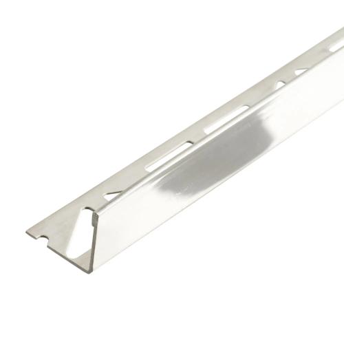 Durosol Edelstahl Winkelprofil Silber Hochglanzpoliert 250cm 