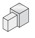 Duraplus Innen- und Aussenecke Silber hochglanzpoliert 