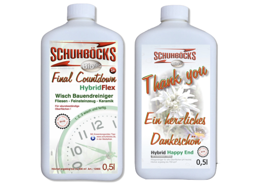 Schuhböcks Fliesen Baureinigungs-Set Final Countdown 