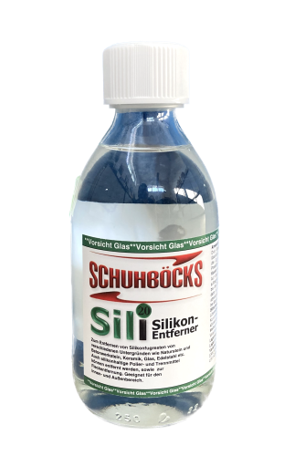 Schuhböcks Sili Silikonentferner 250ml Glasflasche 
