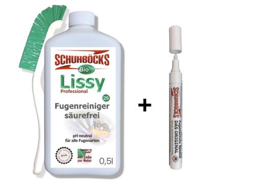 Schuhböcks Fugen Reinigungsset mit Fugenschutzstift 