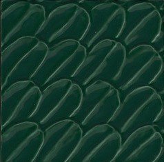 Ragno Sol Struttura Piuma 3D Verde Vintage Dekorfliese 15x15cm 