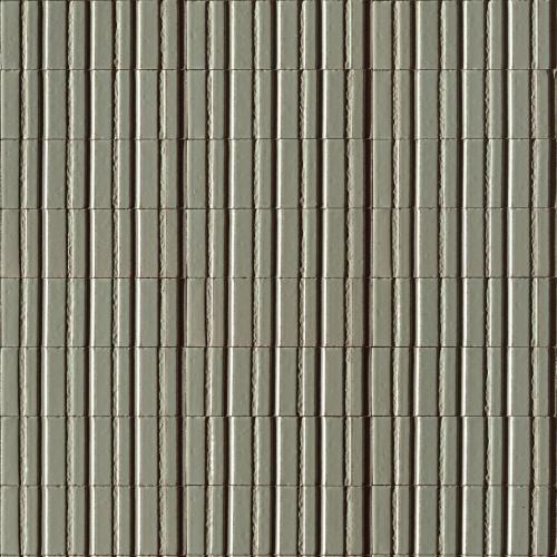 Ragno Dekorfliese Glacé Struttura 3D Rayé Muschio Glossy 7,5x20 cm 