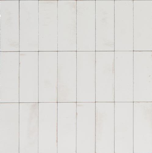 Ragno Gleeze Bianco Riemchen Vintage Dekorfliese 7,5x20 cm 