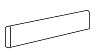 Castelvetro Woodland Sockelfliese Almond 4,6x80cm 