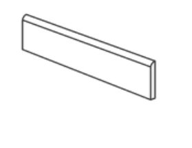 Rocersa Axis Sockelfliese Grey 8x120cm rektifiziert 