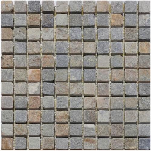 Mosaik Naturstein Multicolor 30,5x30,5cm 