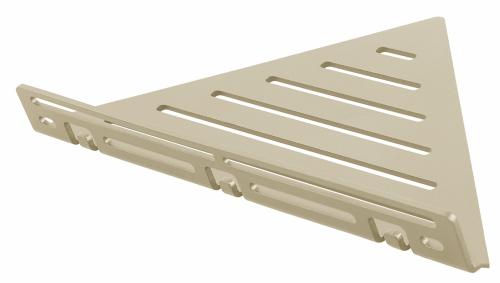 Dural Ablage TI-SHELF LINE Eckablage mit Reling Aluminium sand 280mm 