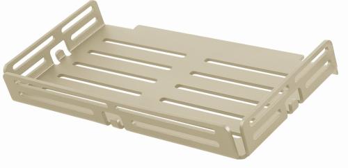 Dural Ablage TI-SHELF LINE Rechteckablage mit Reling Aluminium sand 