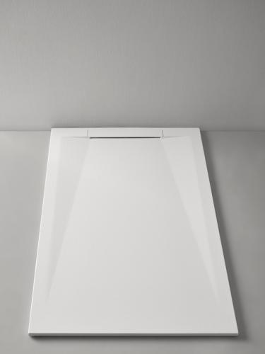 ResiGres Duschwanne Vento Lisa Artico Lateral 