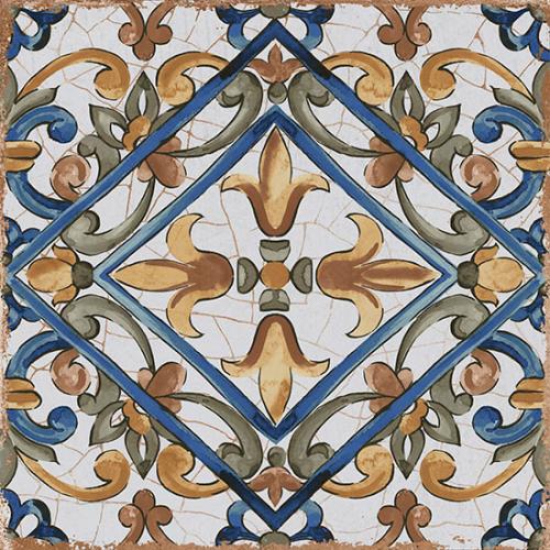 Ermes Aurelia Cotto Decoro Vietrese 30x30cm 