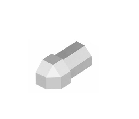 Duraplus Diamond Aussenecke Silber 