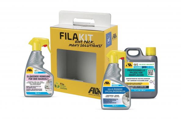 Fila Kit2 Universal Reinigungsset für Fliesen und Bad 