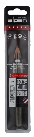 Alpen Drills Fliesenbohrer und Glasbohrer Keramo Extreme Ø 10mm 