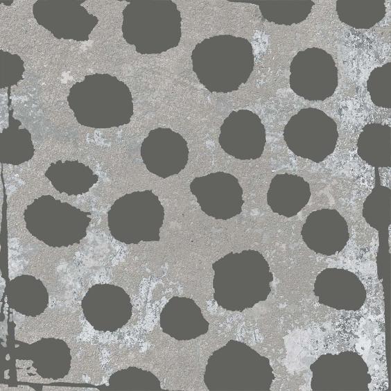 ABK Ceramiche Poetry Decor Pois Metal Cement 20x20 