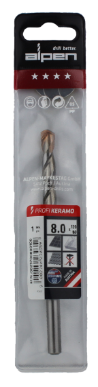 Alpen Drills Fliesenbohrer Profi Keramo Ø 8mm 