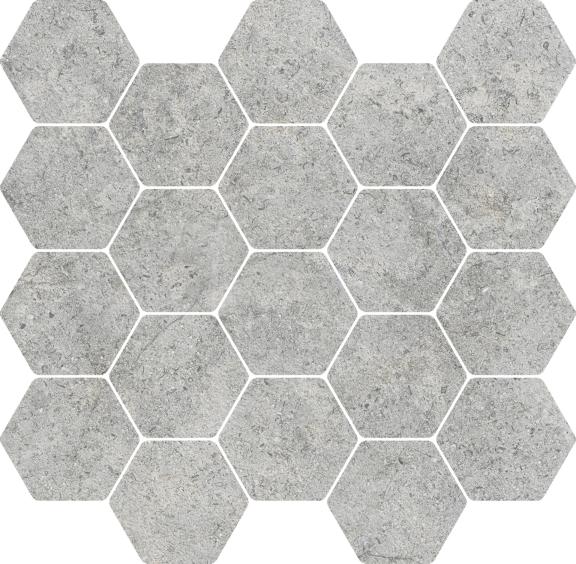 Ragno Feinsteinzeug Richmond Mosaico Silver 30,3x30,3 cm 