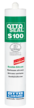 Ottoseal Silicon S100 Sanitärgrau C18 300ml 