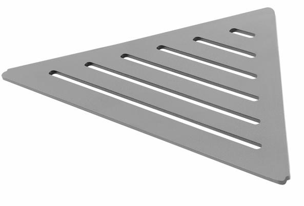 Dural Ablage TI-SHELF LINE Eckablage Aluminium betongrau 280mm 