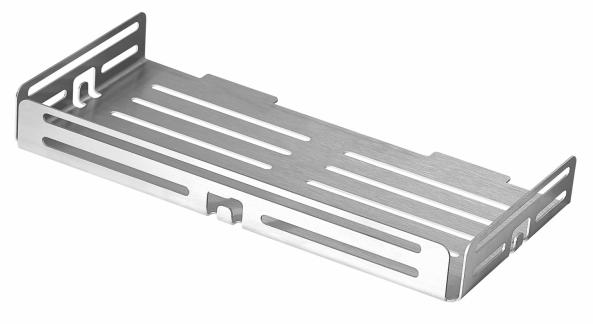 Dural Ablage TI-SHELF LINE Rechteckablage mit Reling Edelstahl 