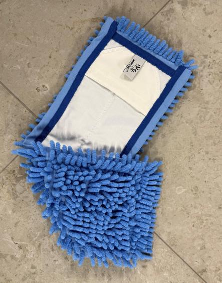 Chenille Vielzweck-Mop Blau Länge 40cm 