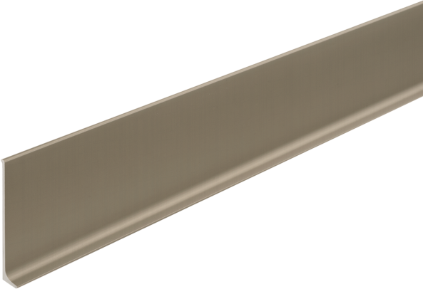 Dural Sockelleisten Construct Metall Aluminium Titan Länge 250 cm 