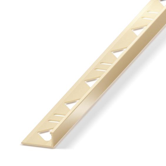 Alferbasic Winkelprofil Aluminium Sand Pulverbeschichtet Länge 2,5m 