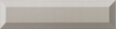 Metro Facetten Dekorfliese (Wand) Grau glänzend 7,5x30cm 