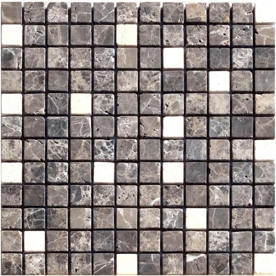 Mosaik Naturstein Emperador Cream Mix 30x30cm 