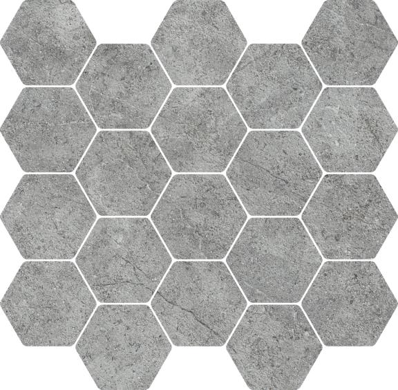 Ragno Feinsteinzeug Richmond Mosaico Carbon 30,3x30,3 cm 