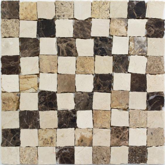 Mosaik Naturstein Castano Cream 30,5x30,5cm 