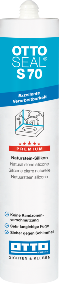 Ottoseal Naturstein-Silikon S70 Sandsteinbeige C1110 310ml 