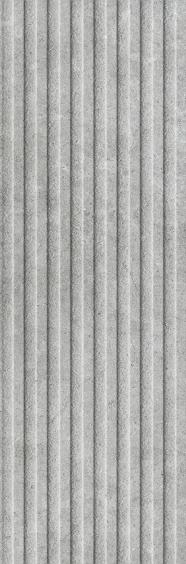 Ragno Akustikpaneel-Fliese Richmond Wall Struttura 3D Temple Silver 33x100 cm rektifiziert 