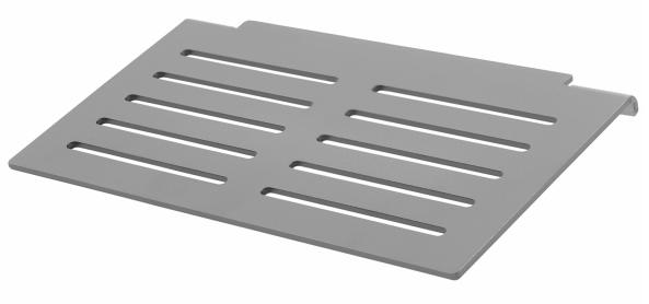 Ablage TI-SHELF LINE Rechteckablage Aluminium betongrau 
