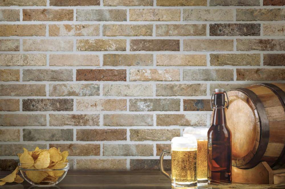 Multicolor Rondine Brick Rondine Tribeca Brick Multicolor Vintage Dekorfliese 6x25cm - Jetzt ...