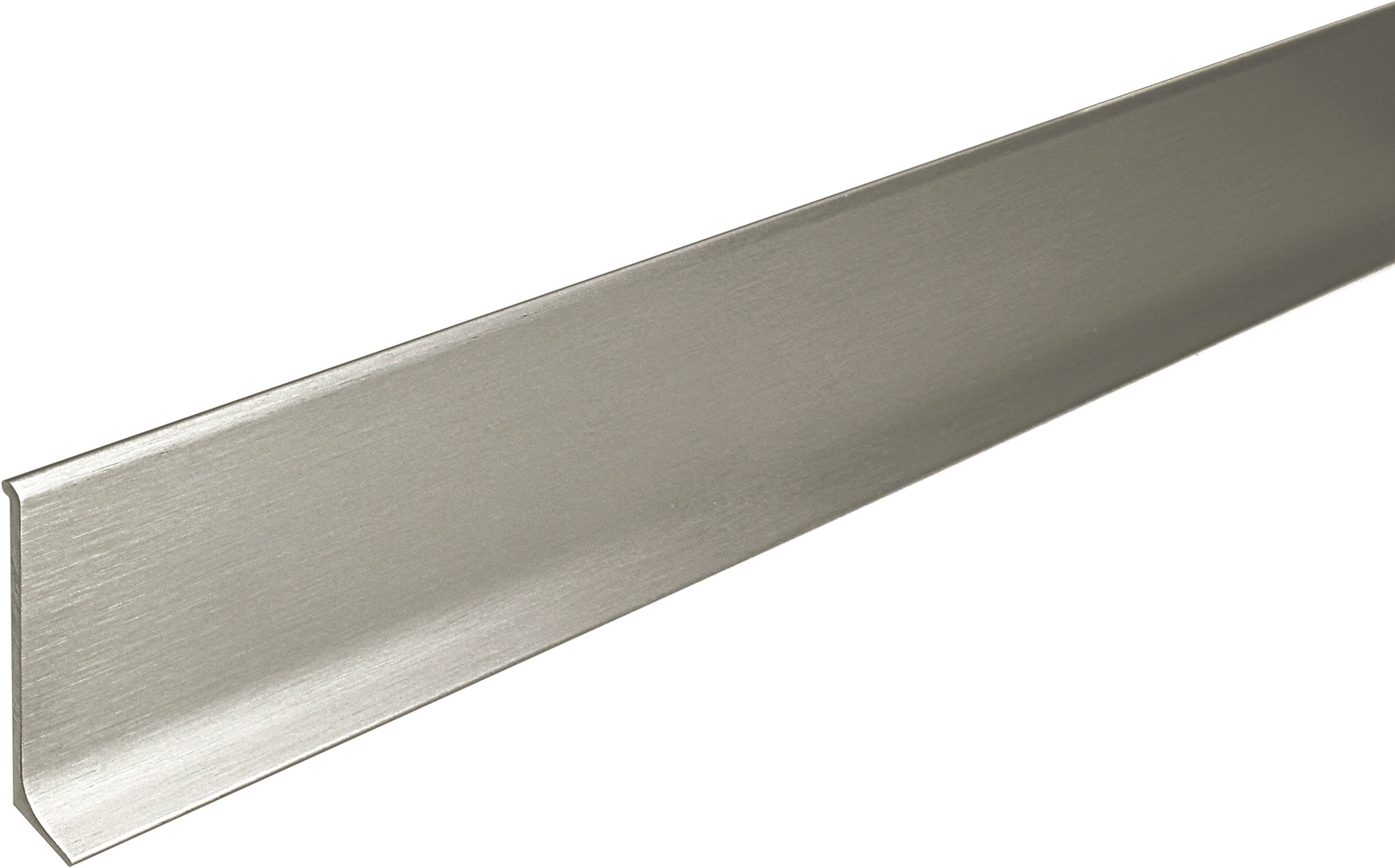 Blacked LaserTEC Leitschild Aus Acryl – 4x16 Cm, Selbstklebend, Silber Gebürstet, UV-beständig Für Innen & Außen