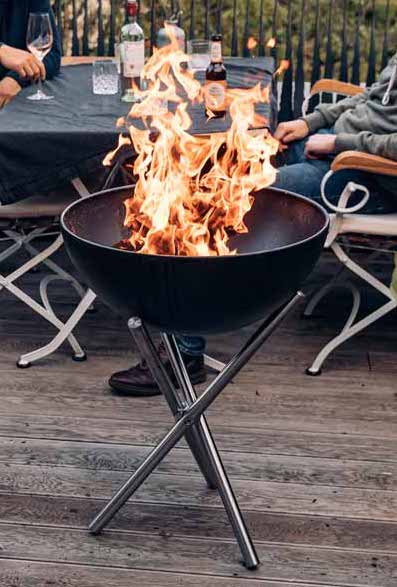 Höfats BOWL Feuerschale mit Dreibein Jetzt online bestellen!